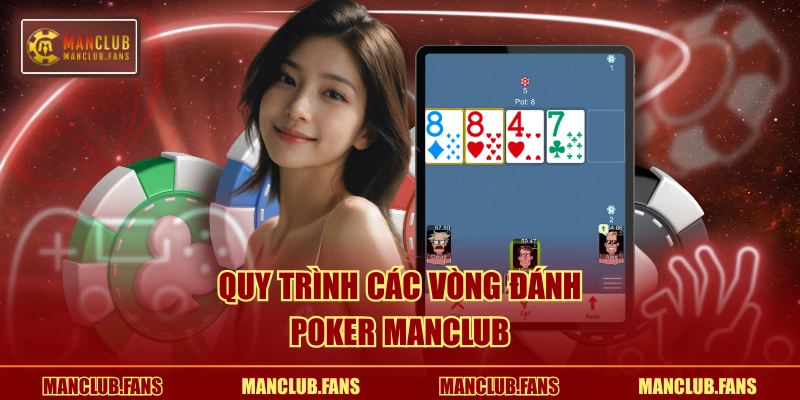 Quy trình các vòng đánh Poker MANCLUB